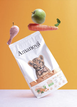 Amanova Cat Kitten Exquisite Chicken - kurczak 300g