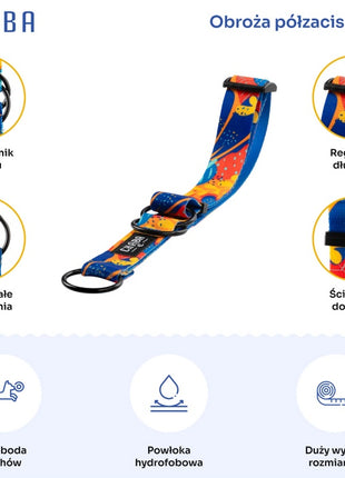 CHABA Obroża półzaciskowa Story III L Aussie