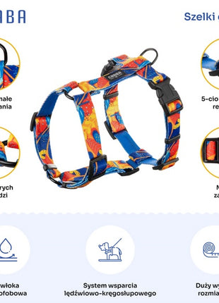 CHABA Szelki Guard Story III L 2,5cm Aussie