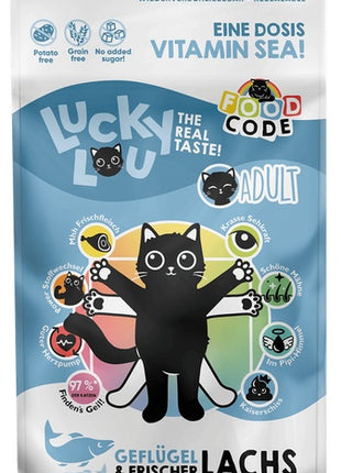 Lucky Lou Food Code Lifestage Adult Drób & Łosoś 1,7kg