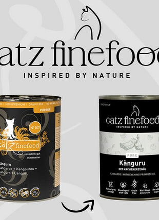 Catz Finefood Purrrr N.107 Kangur puszka 400g