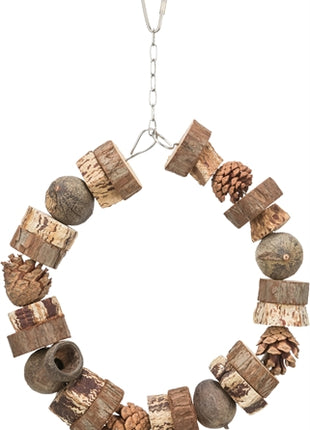 Trixie Ringschommel Hout / Dennenappels Naturel