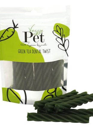 Veggie Pet Green Tea Dental Twist