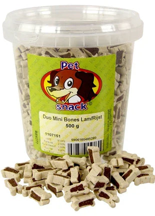 Petsnack Botjes Mini Duo Lam / Rijst