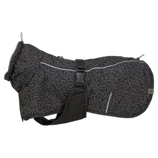 Trixie Hondenjas Limoux Reflect Zwart / Grijs