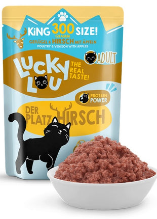 Lucky Lou Lifestage Adult Drób i jeleń saszetka 300g