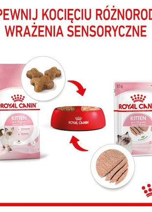 Royal Canin Kitten pasztet (loaf) karma mokra dla kociąt do 12 miesiąca życia saszetka 85g