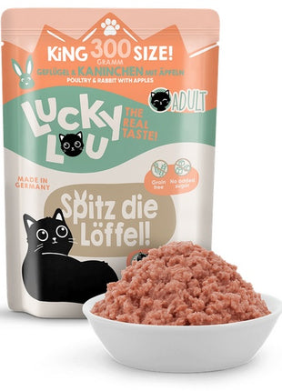 Lucky Lou Lifestage Adult Drób i królik saszetka 300g