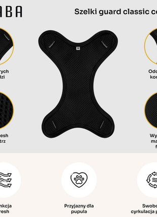 CHABA Szelki Guard Comfort Classic M czerwone