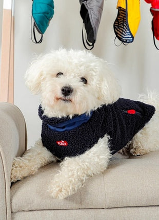 Zolux Ciepła bluza dla psa Bouclette R.55 granatowa