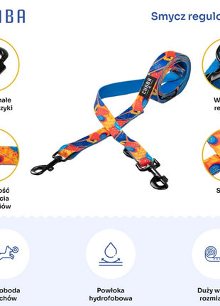 CHABA Smycz regulowana Story III S 16mm/260cm Aussie