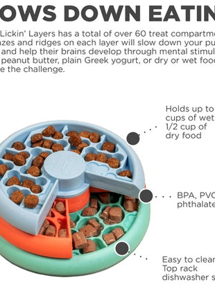 Nina Ottosson Lickin Layers Puppy - gra edukacyjna [70886]