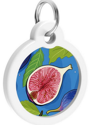 Collar WauDog Smart ID Zawieszka z QR-paszportem okrągła 3cm figa