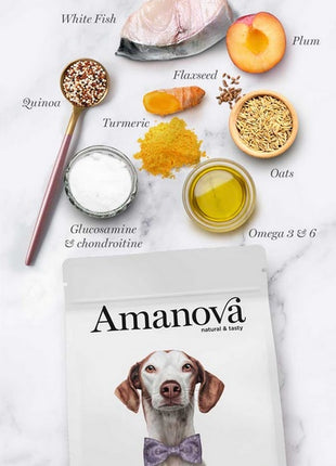 Amanova Dog Adult Mobility Fish Delicacy - biała ryba 2kg