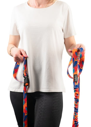 CHABA Smycz z amortyzatorem do biegania Story III M 25mm/280cm Aussie