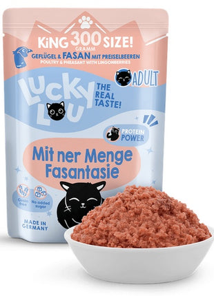 Lucky Lou Lifestage Adult Drób i bażant saszetka 300g