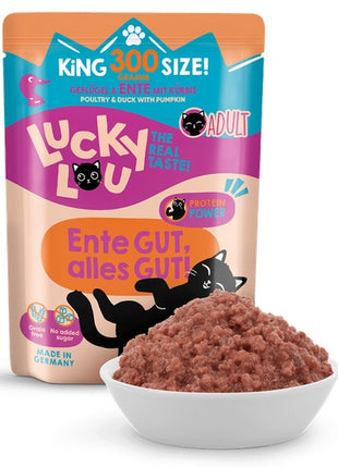 Lucky Lou Lifestage Adult Drób i kaczka saszetka 300g