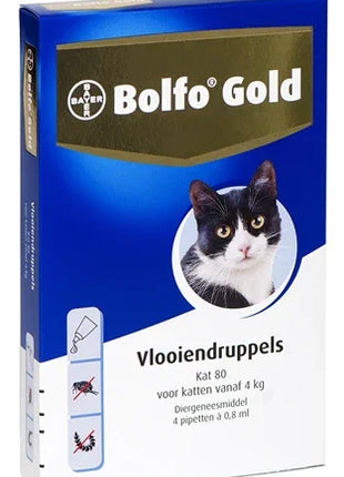 Bolfo Gold Kat Vlooiendruppels