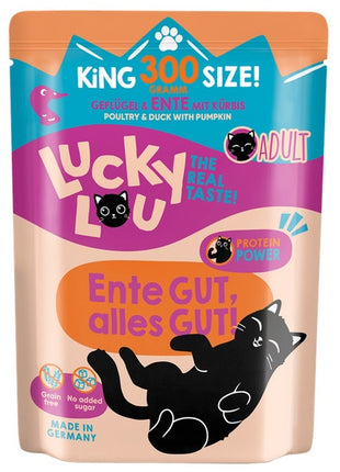 Lucky Lou Lifestage Adult Drób i kaczka saszetka 300g