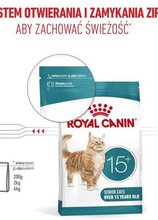 Royal Canin Ageing +15 karma sucha dla kotów dojrzałych 4kg