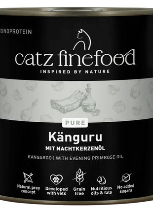 Catz Finefood Purrrr N.107 Kangur puszka 800g