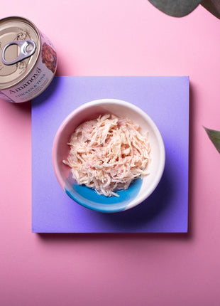 Amanova Cat Chicken & Tuna - kurczak i tuńczyk w bulionie puszka 70g [05]