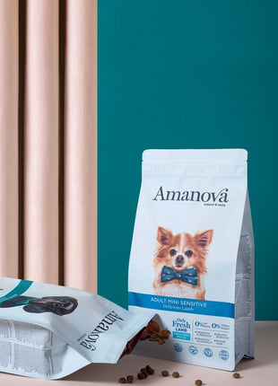 Amanova Dog Adult Mini Sensitive Delicious Lamb - jagnięcina 7kg