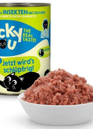 Lucky Lou Lifestage Adult Wołowina i owady puszka 400g
