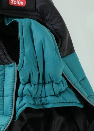 Zolux Kurtka puchowa z szelkami dla psa R.40 niebieska