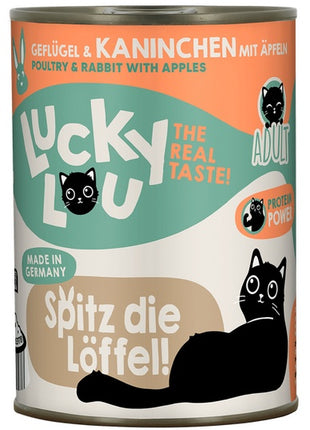 Lucky Lou Lifestage Adult Drób i królik puszka 400g