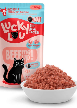 Lucky Lou Lifestage Adult Drób i wołowina saszetka 125g