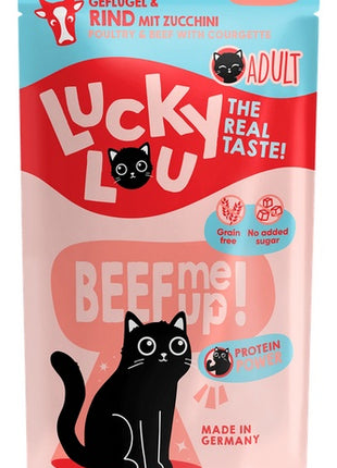 Lucky Lou Lifestage Adult Drób i wołowina saszetka 125g