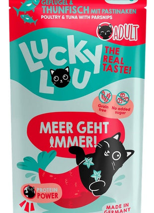 Lucky Lou Lifestage Adult Drób i tuńczyk saszetka 125g