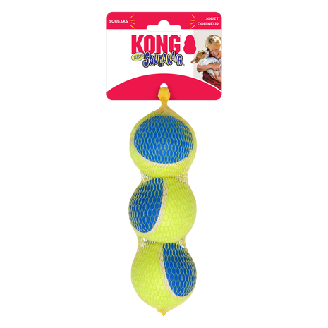 KONG Ultra SqueakAir Ball 3pk