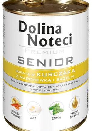 Dolina Noteci Premium Pies Senior Kurczak puszka 400g