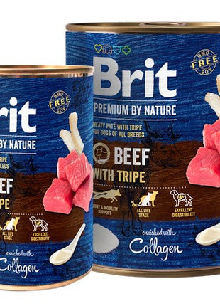 Brit Premium By Nature Beef & Tripe puszka 800g