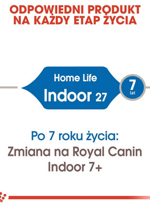 Royal Canin Indoor karma sucha dla kotów dorosłych, przebywających wyłącznie w domu 2kg