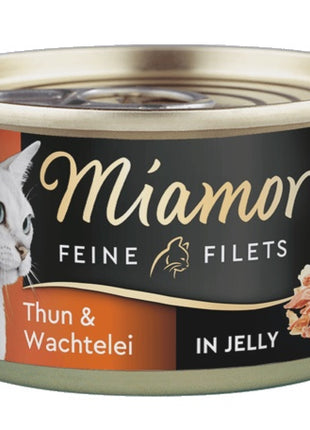 Miamor Feine Filets Dose Thunfisch & Wachtelei - tuńczyk i przepiórka 100g