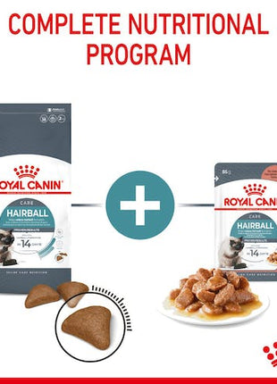 Royal Canin Hairball Care w sosie karma mokra w sosie dla kotów dorosłych, eliminacja kul włosowych saszetka 85g
