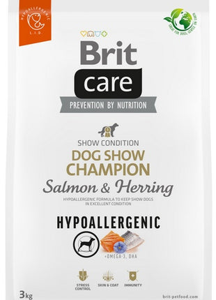 Brit Care Hypoallergenic Dog Show Champion Salmon & Herring 3kg