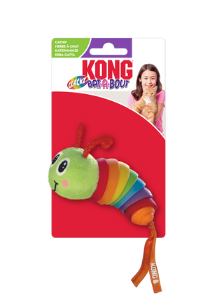 KONG Bat-A-Bout Clackz Caterpillar EU