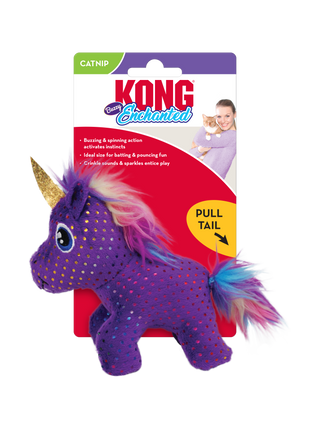 KONG Cat Enchanted Buzzy Unicorn