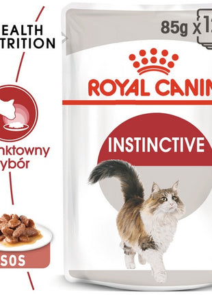 Royal Canin Instinctive w sosie karma mokra dla kotów dorosłych, wybrednych saszetka 85g