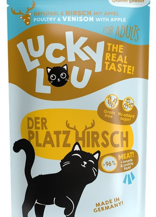 Lucky Lou Lifestage Adult Drób i jeleń saszetka 125g