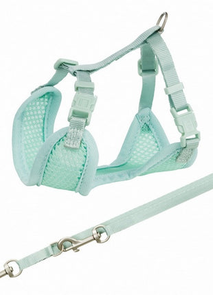 Trixie Szelki ze smyczą Junior 26-34cm miętowe [15565]