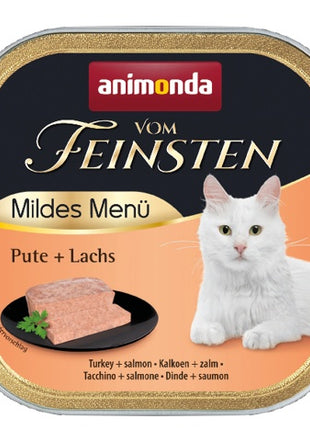 Animonda vom Feinsten Mildes Menu z Indykiem i Łososiem tacka 100g