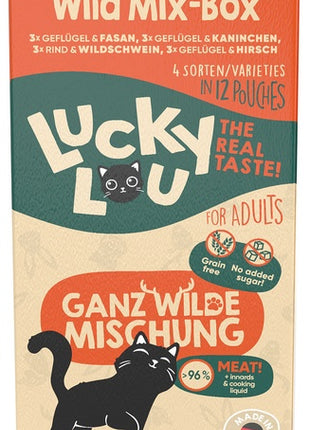 Lucky Lou Lifestage Adult Wild Mix-Box saszetki 12x125g