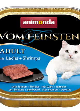 Animonda vom Feinsten Cat Adult z Łososiem i Krewetkami tacka 100g