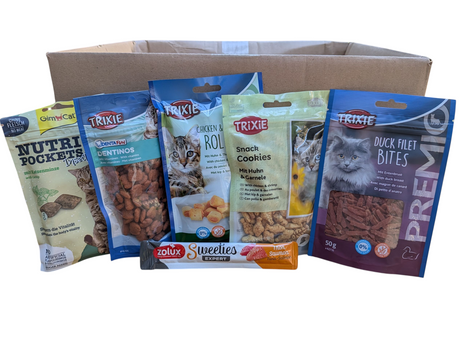 Fidello Cat Snack Pack – The ultimate variety in taste and fun.