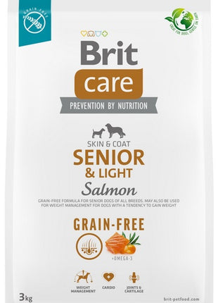 Brit Care Grain Free Senior & Light Salmon 3kg